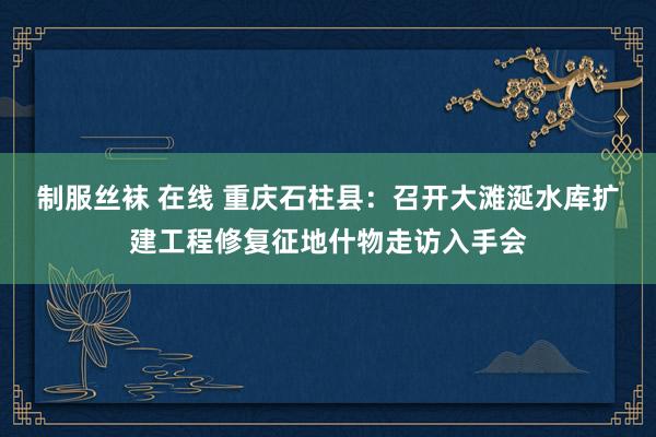 制服丝袜 在线 重庆石柱县：召开大滩涎水库扩建工程修复征地什物走访入手会