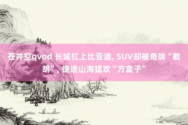 苍井空qvod 长城杠上比亚迪， SUV却被奇瑞“截胡”， 捷途山海猛攻“方盒子”