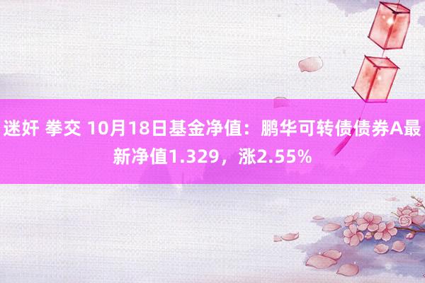 迷奸 拳交 10月18日基金净值：鹏华可转债债券A最新净值1.329，涨2.55%