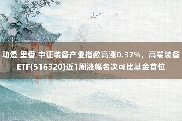 动漫 里番 中证装备产业指数高涨0.37%，高端装备ETF(516320)近1周涨幅名次可比基金首位