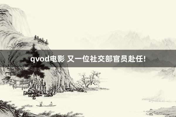 qvod电影 又一位社交部官员赴任!