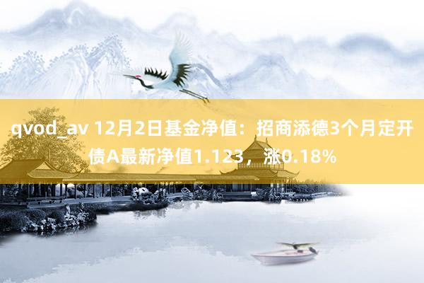 qvod_av 12月2日基金净值：招商添德3个月定开债A最新净值1.123，涨0.18%