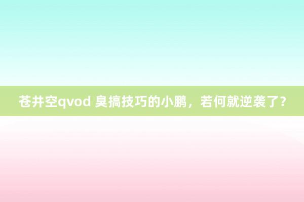 苍井空qvod 臭搞技巧的小鹏，若何就逆袭了？