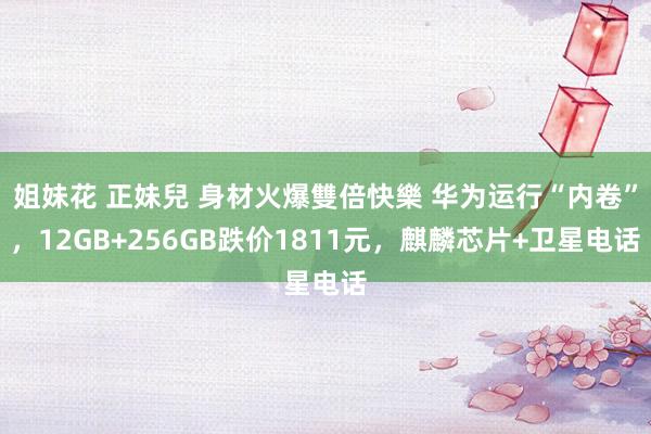 姐妹花 正妹兒 身材火爆雙倍快樂 华为运行“内卷”，12GB+256GB跌价1811元，麒麟芯片+卫星电话