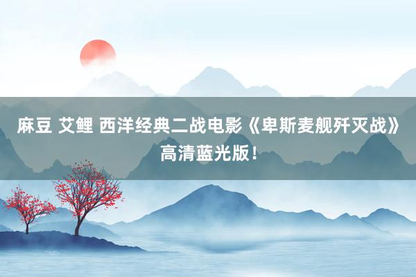 麻豆 艾鲤 西洋经典二战电影《卑斯麦舰歼灭战》高清蓝光版！